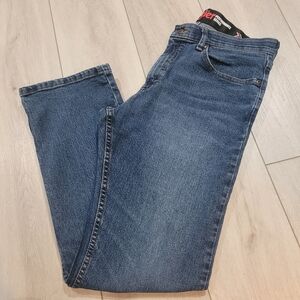 Wrangler Rugged Wear Performance Series Men's Regular Fit Denim Jeans 32x30 Blue